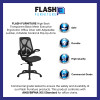 Flash Furniture Black High Back Mesh Chair, Model# HL-0013T-GG 3