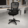 Flash Furniture Black Mesh Office Chair, Model# HL-0016-1-BK-BK-GG 2