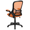 Flash Furniture Orange Mesh Office Chair, Model# HL-0016-1-BK-OR-GG 6