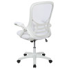 Flash Furniture White Mesh/Frame Office Chair, Model# HL-0016-1-WH-WH-GG 6