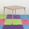 Flash Furniture Kids Tan Folding Table, Model# JB-TABLE-TN-GG 2