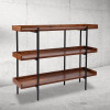 Flash Furniture Mayfair Rustic Storage Shelf, Model# JN-2542B3-GG 2