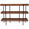 Flash Furniture Mayfair Rustic Storage Shelf, Model# JN-2542B3-GG 6