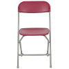 Flash Furniture HERCULES Series Red Plastic Folding Chair, Model# LE-L-3-RED-GG 7