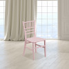 Flash Furniture Kids Pink Resin Chiavari Seat, Model# LE-L-7K-PK-GG 2