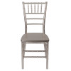 Flash Furniture HERCULES Series Pewter Resin Chiavari Chair, Model# LE-PEWTER-GG 5