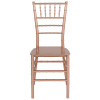 Flash Furniture HERCULES Series Rose Gold Resin Chiavari Chair, Model# LE-ROSE-M-GG 5