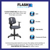 Flash Furniture Flash Fundamentals Pivot Back Gray Mesh Chair, Model# LF-134-A-GY-GG 3