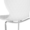 Flash Furniture Lowell White Plastic Stack Chair, Model# LF-7-07C-WH-GG 6