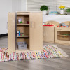 Flash Furniture Childrens Wooden Refrigerator, Model# MK-DP003-GG 5