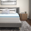 Flash Furniture Capri Comfortable Sleep 2" Queen Memory Foam Topper, Model# MR-M35-2-Q-GG 2