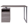 Flash Furniture Harwood Light Ash 2 Drawer Desk, Model# NAN-JN-2634-GG 7