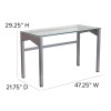 Flash Furniture Glass Computer Desk, Model# NAN-YLCD1219-GG 4