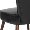 Flash Furniture HERCULES Holloway Series Black Leather Retro Chair, Model# QY-A02-BK-GG 6