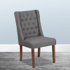 Flash Furniture HERCULES Preston Series Gray Fabric Parsons Chair, Model# QY-A91-GY-GG 2