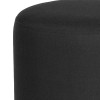 Flash Furniture Barrington Black Fabric Round Pouf, Model# QY-S10-5001-1-BK-GG 5