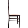 Flash Furniture Mahogany Resin Chiavari Chair, Model# RSCHI-M 3