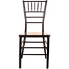 Flash Furniture Mahogany Resin Chiavari Chair, Model# RSCHI-M 4