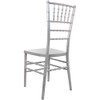 Flash Furniture Silver Resin Chiavari Chair, Model# RSCHI-S 2