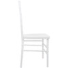 Flash Furniture White Resin Chiavari Chair, Model# RSCHI-W 3