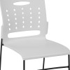 Flash Furniture HERCULES Series White Plastic Stack Chair, Model# RUT-2-WH-GG 6
