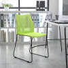 Flash Furniture HERCULES Series Green Plastic Stack Chair, Model# RUT-498A-GN-GG 2