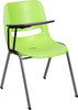 Flash Furniture Green Tablet Arm Chair, Model# RUT-EO1-GN-RTAB-GG