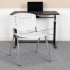Flash Furniture HERCULES Series White Plastic Stack Chair, Model# RUT-F01A-WH-GG 2