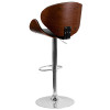 Flash Furniture Walnut Wood Barstool, Model# SD-2203-WAL-GG 5