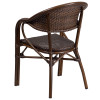 Flash Furniture Milano Series Cocoa Rattan Bamboo Chair, Model# SDA-AD642003R-1-GG 5