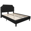 Flash Furniture Brighton Queen Platform Bed-Black, Model# SL-BK4-Q-BK-GG