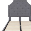 Flash Furniture Brighton Twin Platform Bed-Light Gray, Model# SL-BK4-T-LG-GG 7
