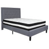 Flash Furniture Roxbury Full Platform Bed Set-Gray, Model# SL-BM-26-GG