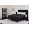Flash Furniture Roxbury Full Platform Bed Set-Black, Model# SL-BMF-22-GG 2