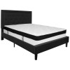 Flash Furniture Roxbury Queen Platform Bed Set-Black, Model# SL-BMF-23-GG