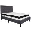 Flash Furniture Roxbury Full Platform Bed Set-Gray, Model# SL-BMF-30-GG