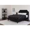 Flash Furniture Brighton King Platform Bed Set-Black, Model# SL-BMF-8-GG 2