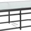 Flash Furniture 55x31.5 Glass Patio Table, Model# TLH-089-GG 7