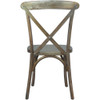 Flash Furniture Medium Wood Grain X-Back Chair, Model# X-BACK-MEDWHT 2