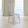 Flash Furniture HERCULES Series Silver Wood Chiavari Chair, Model# XS-SILVER-GG 2