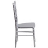 Flash Furniture HERCULES Series Silver Wood Chiavari Chair, Model# XS-SILVER-GG 7