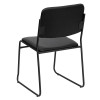 Flash Furniture HERCULES Series Black Vinyl Stack Chair, Model# XU-8700-BLK-B-VYL-30-GG 5