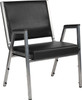 Flash Furniture HERCULES Series Black Vinyl Bariatric Armchair, Model# XU-DG-60443-670-1-BK-VY-GG