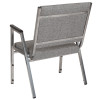 Flash Furniture HERCULES Series Gray Fabric Bariatric Armchair, Model# XU-DG-60443-670-1-GY-GG 3