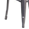 Flash Furniture 30" Clear No Back Metal Stool, Model# XU-DG-TP0004-30-GG 6