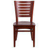 Flash Furniture Darby Series Mahogany Wood Dining Chair, Model# XU-DG-W0108-MAH-MAH-GG 4