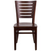 Flash Furniture Darby Series Walnut Wood Dining Chair, Model# XU-DG-W0108-WAL-WAL-GG 4