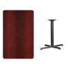 Flash Furniture 30x48 MA Laminate Table-X-Base, Model# XU-MAHTB-3048-T2230-GG 2