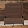 Flash Furniture Grandstand Comfort Seats by Flash Brown Stadium Chair, Model# XU-STA-BRN-GG 2