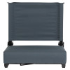 Flash Furniture Grandstand Comfort Seats by Flash Dark Blue Stadium Chair, Model# XU-STA-DKBL-GG 7